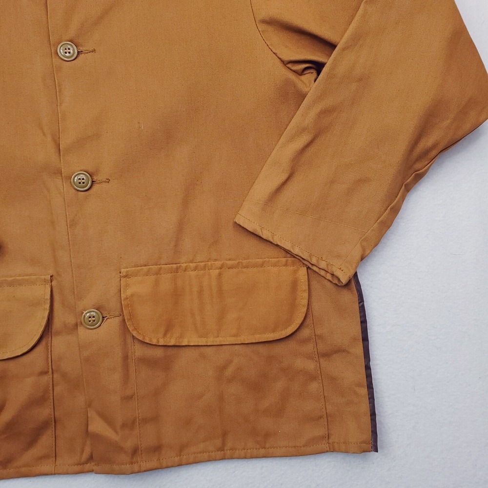 Redhead Jacket Mens Large Brown Field Coat Upland Bird Hunting VTG USA MADE - Picture 2 of 16